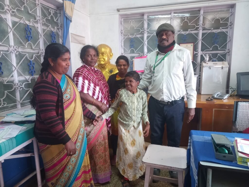 We are very happy to share that Miss. Ramya, 26 year old Down's syndrome patients who came to our KTT hospital at Kothagiri in a very bad condition...not able to take food.. general weakness.. unable to walk..
She got admitted on 13 th January and treated. 

At the time of admission this girl's Hb was 3.3..

Severe Anemia with failure.

After transfusion of two units of the blood ....
She improved very well...

Her today's Hb is 11.3.

Start eating well..
And able to walk by herself.

Today she got discharged..

Her parents are very happy..and thank NAWA.

Thanks to NAWA and my team for your full support.