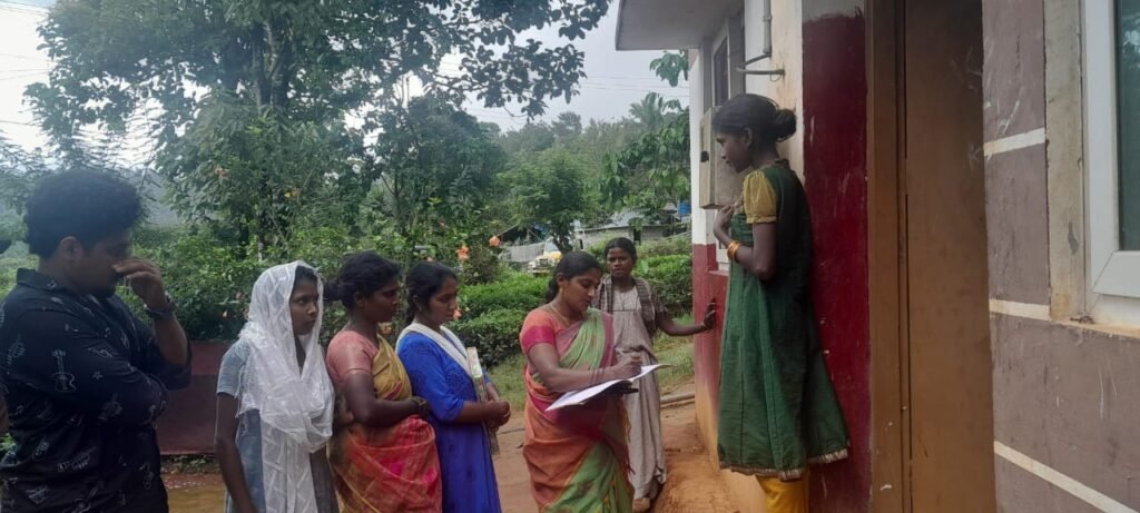 Village visit to Mukkur and Somanthorai, Gudalur.